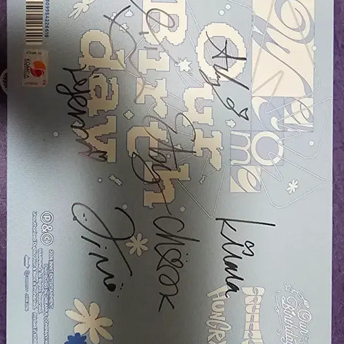 [BUNJANG] OURBIRTHDAY Signed Album / 아워벌스데이 OURBIRTHDAY 비매 싸인앨범