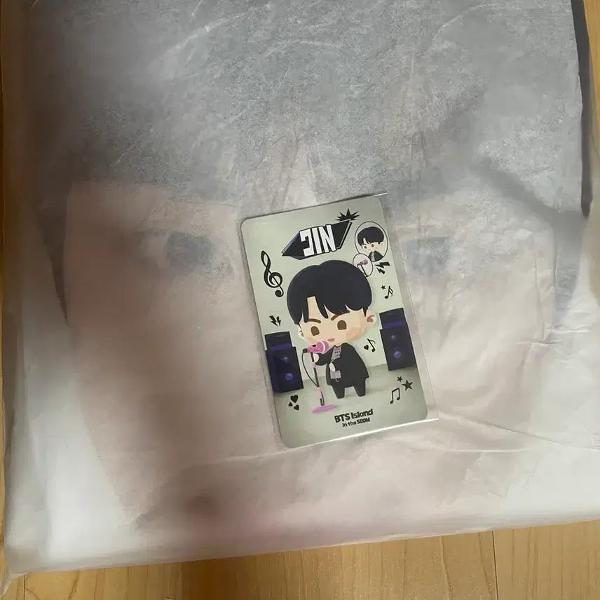 [BUNJANG] BTS Jin Run Jin RAINCOAT + In the SOOP Photocard Bundle Set / BTS 방탄 진 JIN 석진 런석진 우비+인더섬포카