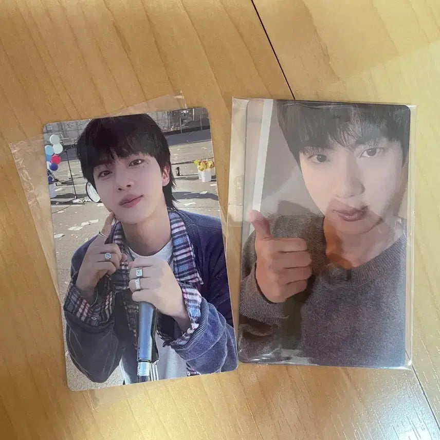 [BUNJANG] BTS Jin Happy Showcase Lucky Draw Photocard / BTS 방탄 진 석진 JIN 해피 쇼케이스 현장 럭드