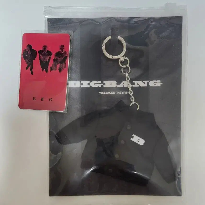 [BUNJANG] BIGBANG Mini Jacket Keyring Photocard / 바로발송)빅뱅 미니자켓 키링 포카