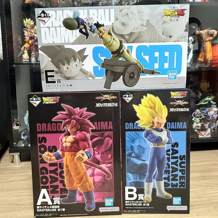 [BUNJANG] Dragon Ball Daima Figures A, B, E Prize Bundle Set / 드래곤볼 다이마 A상 B상 E상 일괄판매