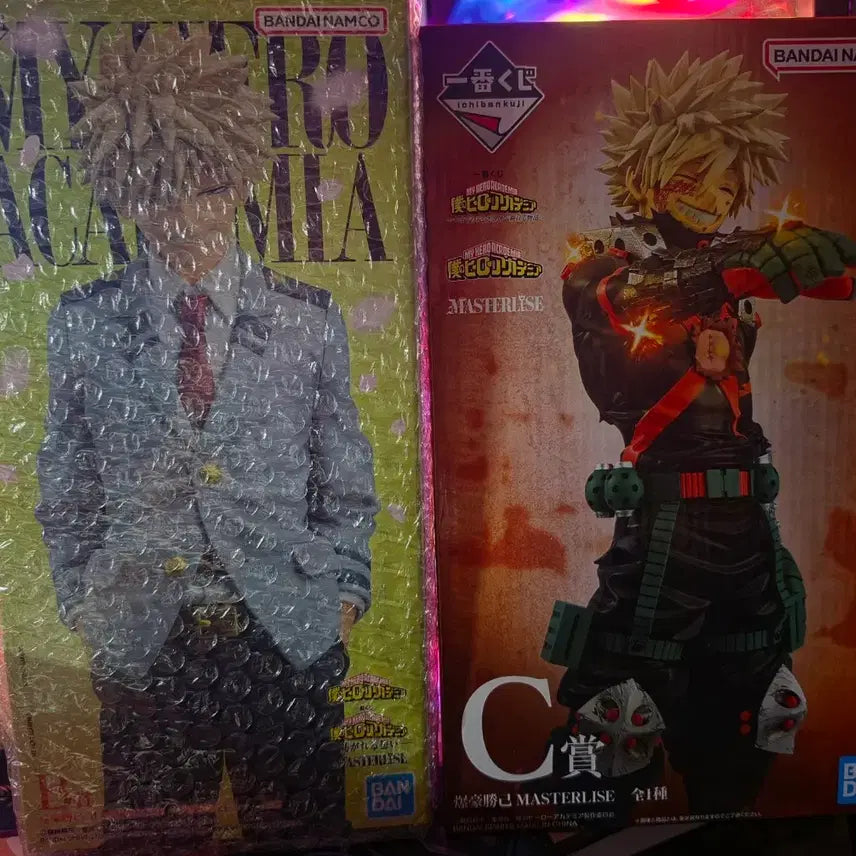 [BUNJANG] Katsuki Bakugo "Continuing Hearts" &amp; "Always Reaching Out" Prize Figures Set / [택포24만]내수용 이어지는,언제까지나 바쿠고 B상,C상 2종 일괄