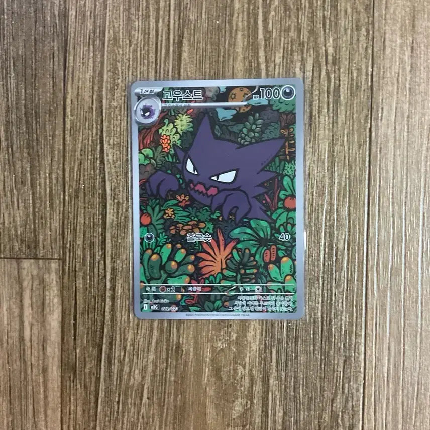[BUNJANG] Ghost Pokemon Card / 고우스트