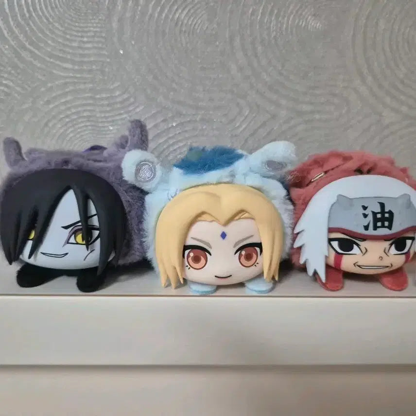 [BUNJANG] Naruto Cute Beasts Orochimaru Tsunade Jiraiya Figure Set / 나루토 큐트비스트 오로치마루 츠나데 지라이야 피규어