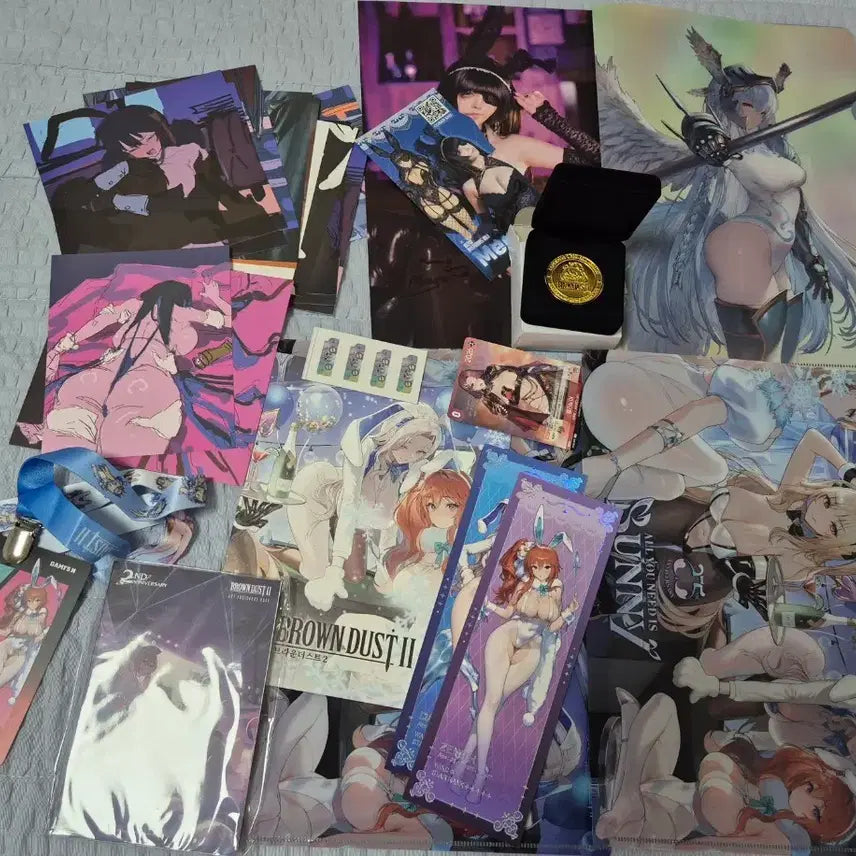 [BUNJANG] Brown Dust 2 AGF Merchandise Bundle Set / 브라운더스트2 AGF 굿즈 팔아요