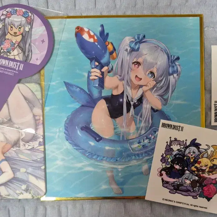 [BUNJANG] Brown Dust 2 Repitea Merchandise Bundle / 브라운더스트2 레피테아 굿즈들 팝니다