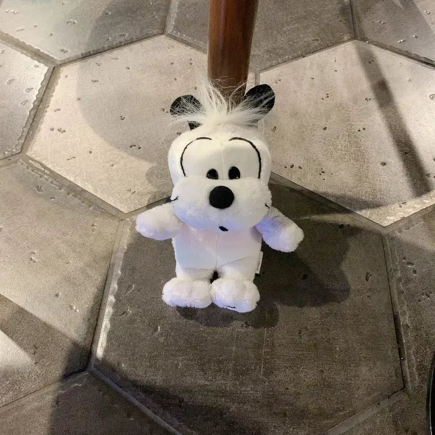 [BUNJANG] Classic Little Bob Dog Plush Keychain Bag Charm / 리틀밥독 인형 키링 가방고리 고전