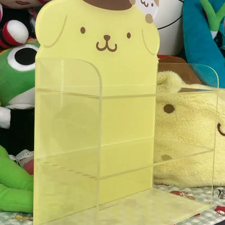 [BUNJANG] Sanrio Pompompurin Acrylic Organizer Box / 폼폼푸린 아크릴 수납함