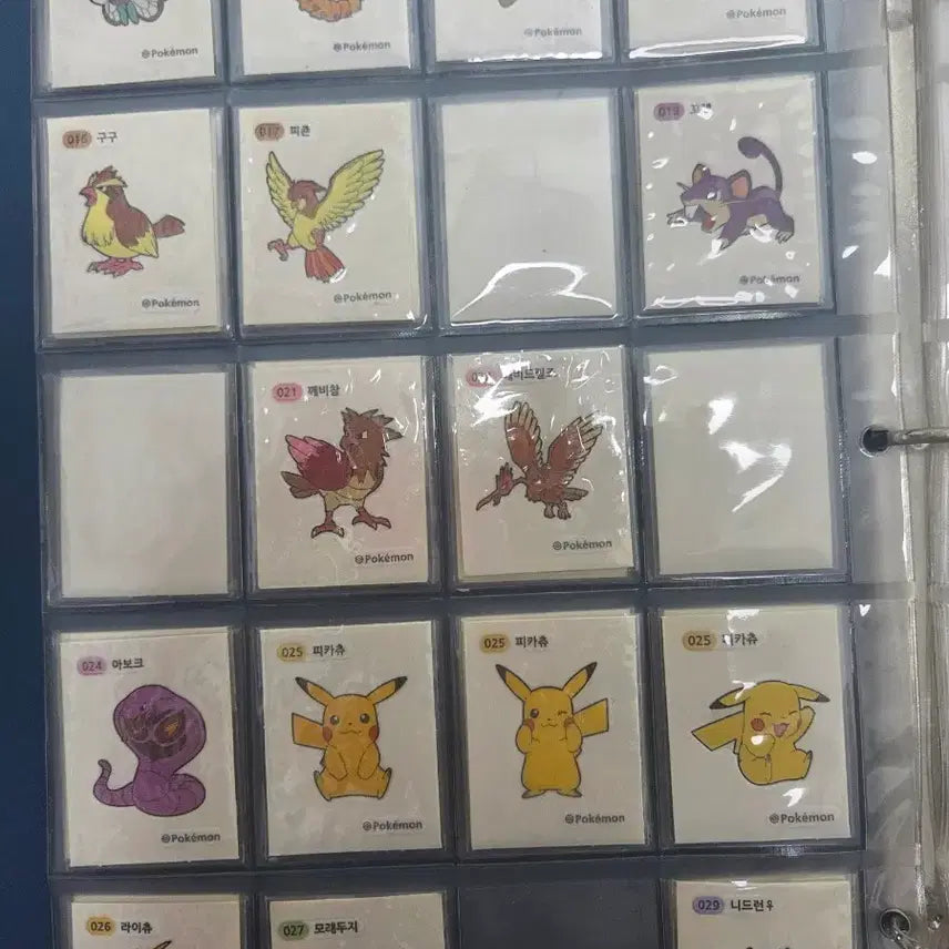 [BUNJANG] Pokemon 1st Gen Stickers Bundle Set / 포켓몬 띠부실 1세대(?)팔아요