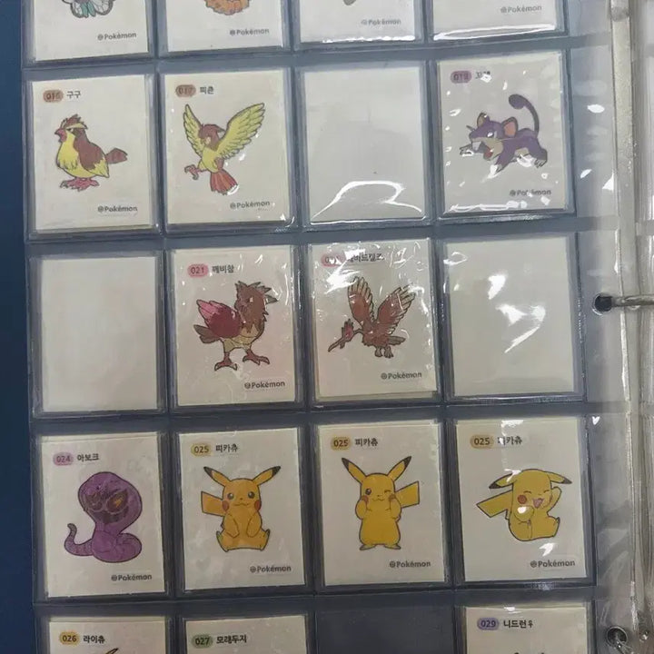 [BUNJANG] Pokemon 1st Gen Stickers Bundle Set / 포켓몬 띠부실 1세대(?)팔아요