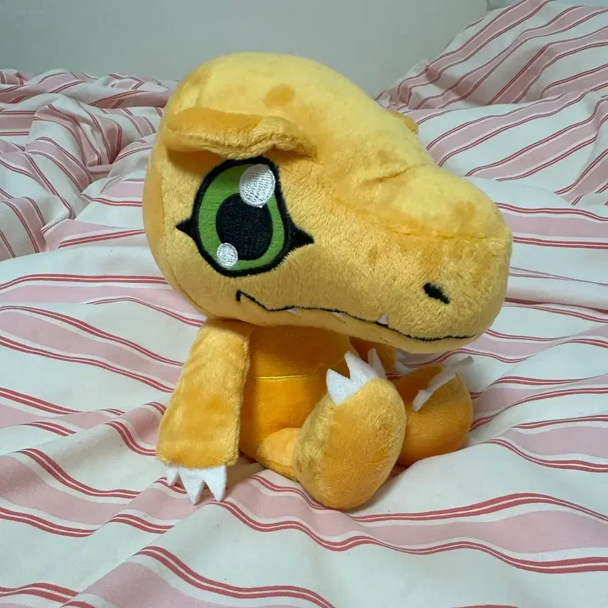 [BUNJANG] Agumon Plush Doll / 디지몬 아구몬 솜인형 누이