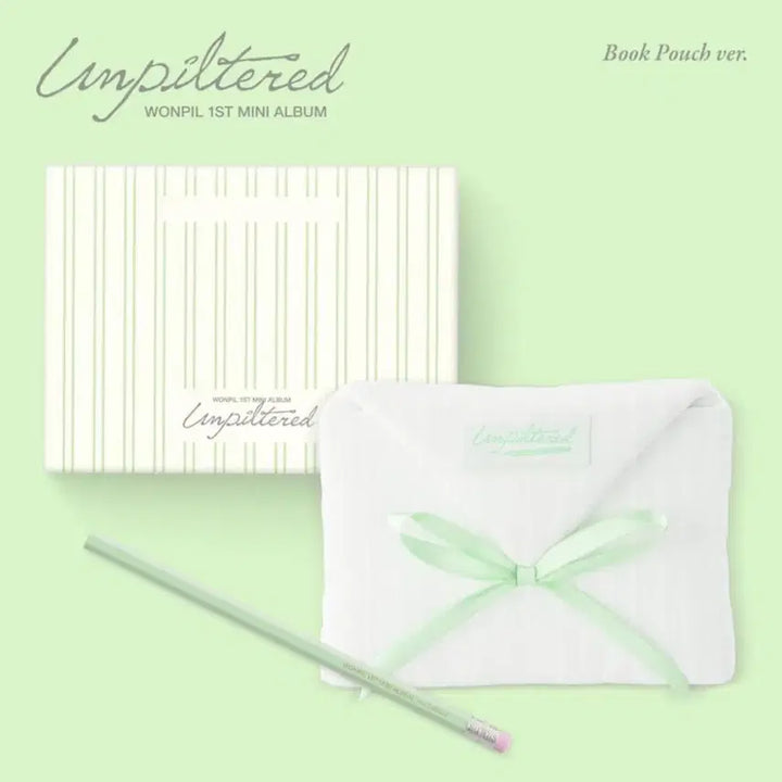 [BUNJANG] DAY6 Wonpil Unfiltered Book Pouch Version Photobook / 원필 언필터드 북파우치버전 Unpiltered 데이식스