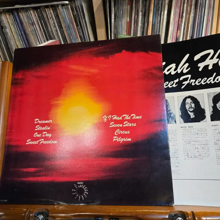 [BUNJANG] Uriah Heep Sweet Freedom 1973 Japanese First Press LP / Uriah Heep.sweet freedom.73.JP.초반.EX+/NM+.민트급LP