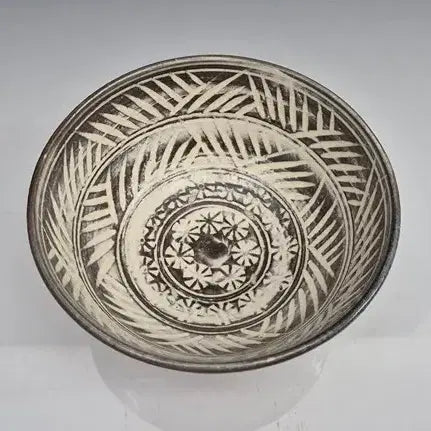 [BUNJANG] Min Young-ki Celadon Porcelain Mishima Tea Bowl / 산청요 소강 민영기선생-미시마다완/