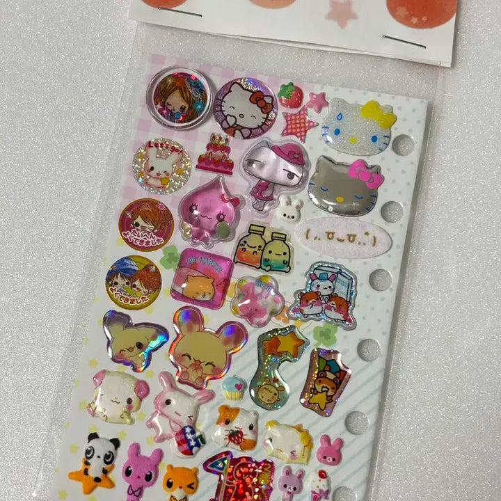 [BUNJANG] Heisei Era Classic Hello Kitty Sticker Mix (Die-cut) / 스티커 믹스 헤이세이 고전 헬로키티 등