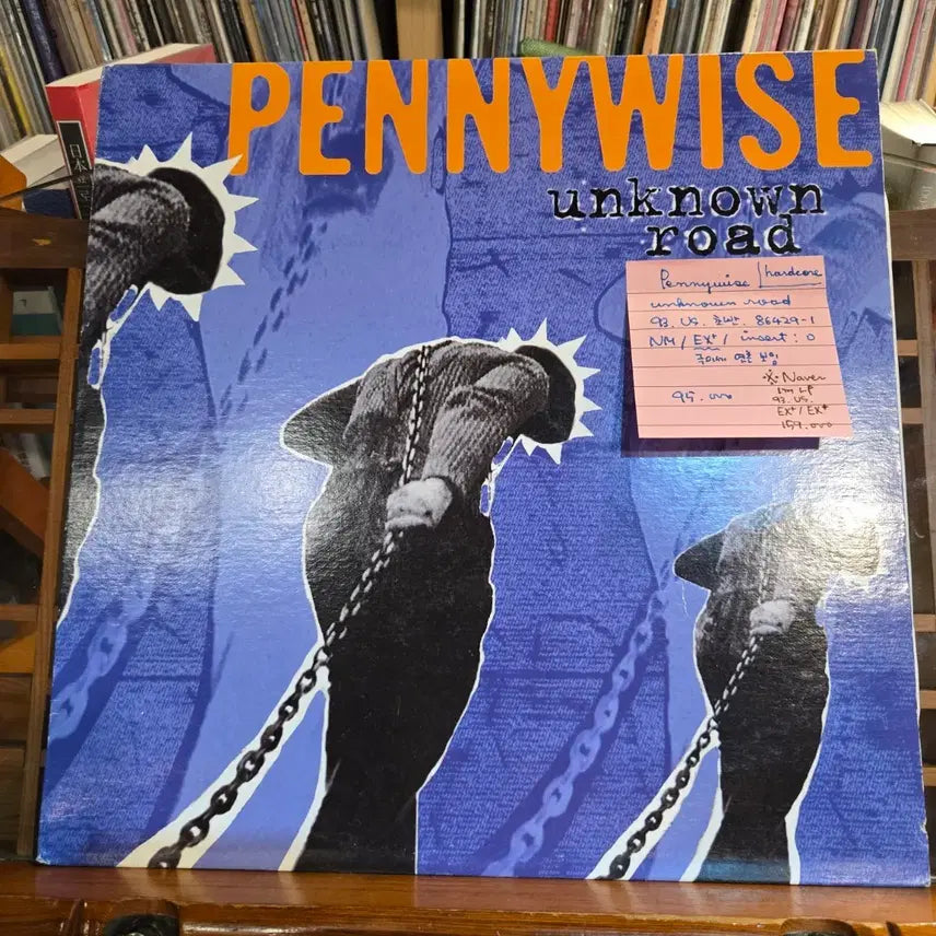 [BUNJANG] Pennywise Unknown Road LP (1993 US First Press) / Pennywise.unknown road.93.US.초반.NM/EX+.hardcoreLP