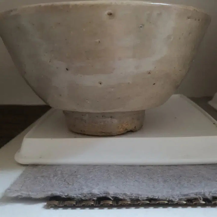 [BUNJANG] Joseon Dynasty White Porcelain Tea Bowl / 조선무문순백자다완