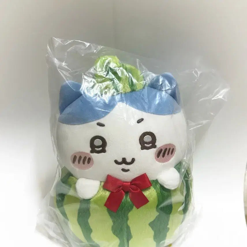 [BUNJANG] Cheekawaii Hachiware Mini Watermelon Fruit Plush / 치이카와 하치와레 미니소 수박 과일