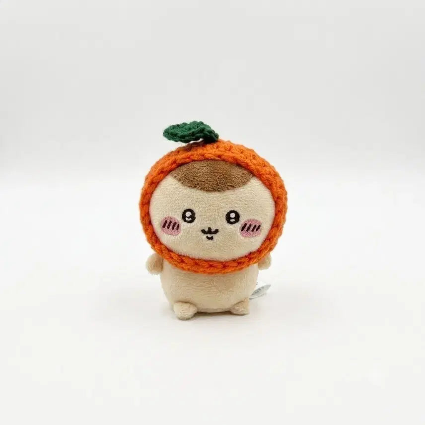 [BUNJANG] Chiikawa Orange Hat Plush Accessory / 치이카와 오렌지