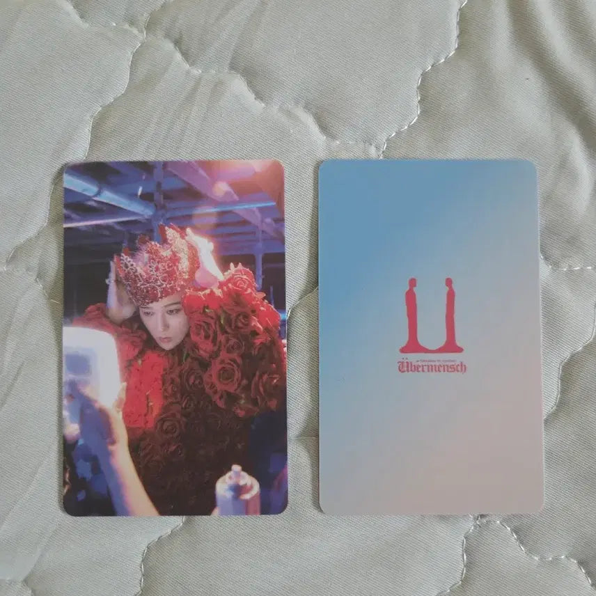 [BUNJANG] G-Dragon Weverse Shop 2nd Special Edition Photocard / 지디 위버맨쉬 2차 특전 포토카드 (현매물0)