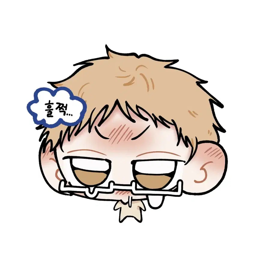 [BUNJANG] Custom Character Illustration Commission Sample / 훌쩍 SD 고정틀 커미션 샘플