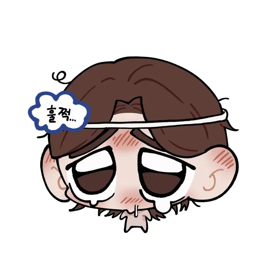 [BUNJANG] Custom Character Illustration Commission Sample / 훌쩍 SD 고정틀 커미션 샘플
