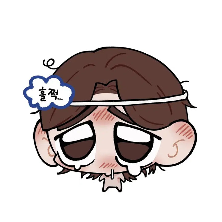 [BUNJANG] Custom Character Illustration Commission Sample / 훌쩍 SD 고정틀 커미션 샘플