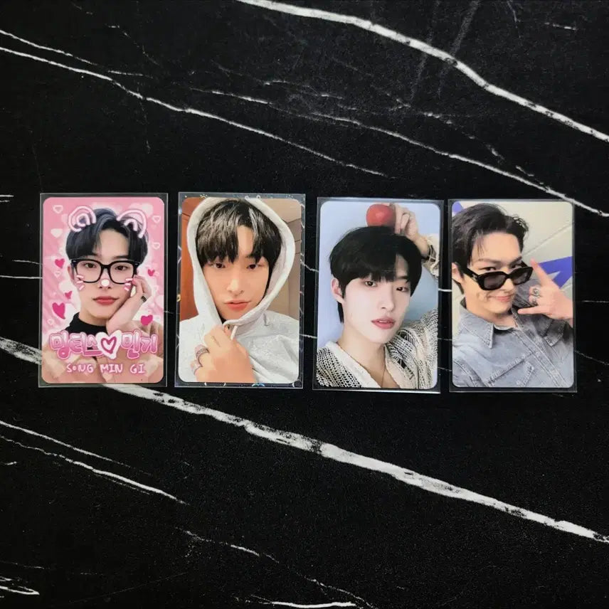 [BUNJANG] ATEEZ Mingi Photocard Bundle Set / [4장일괄] 에이티즈 민기 포카세트