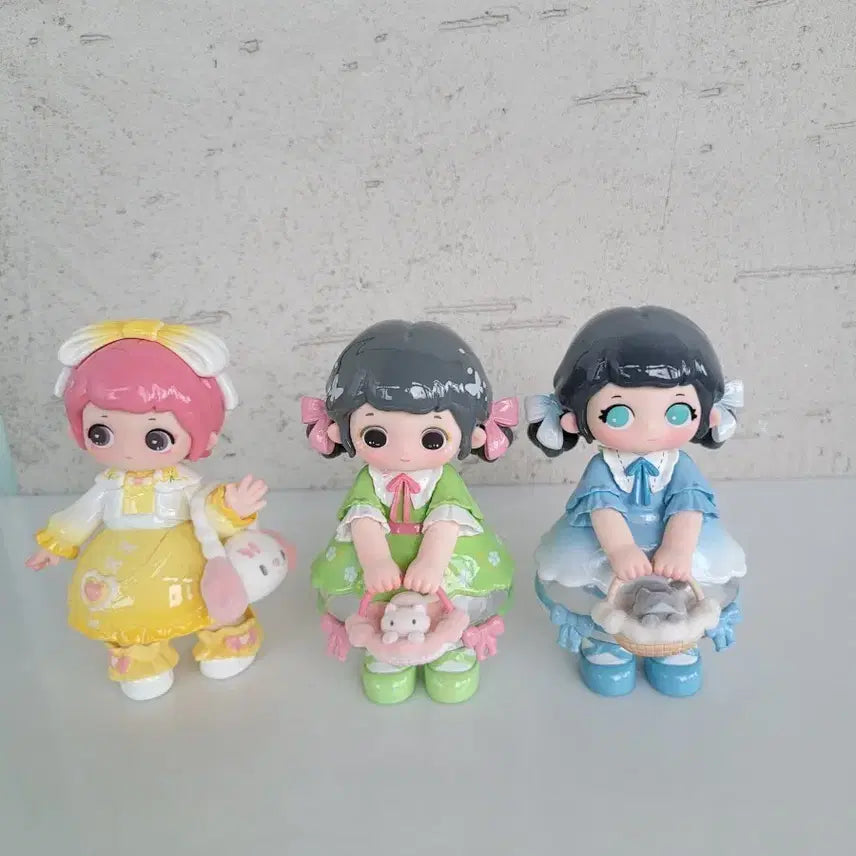 [BUNJANG] Pop Mart Figures Set of 3 / 팝마트 피규어 3종 세트