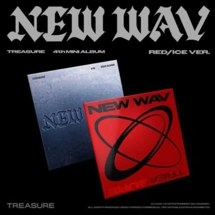 [BUNJANG] TREASURE 4th Album New Wave Sealed Set / 트레저 미개봉 새상품 앨범 뉴웨이브 NEW WAV