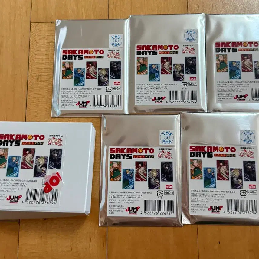 [BUNJANG] Sakamoto Days Trading Acrylic Card Action Ver. Bundle Set / 사카모토데이즈 트레이딩 아크릴카드 액션ver 일괄