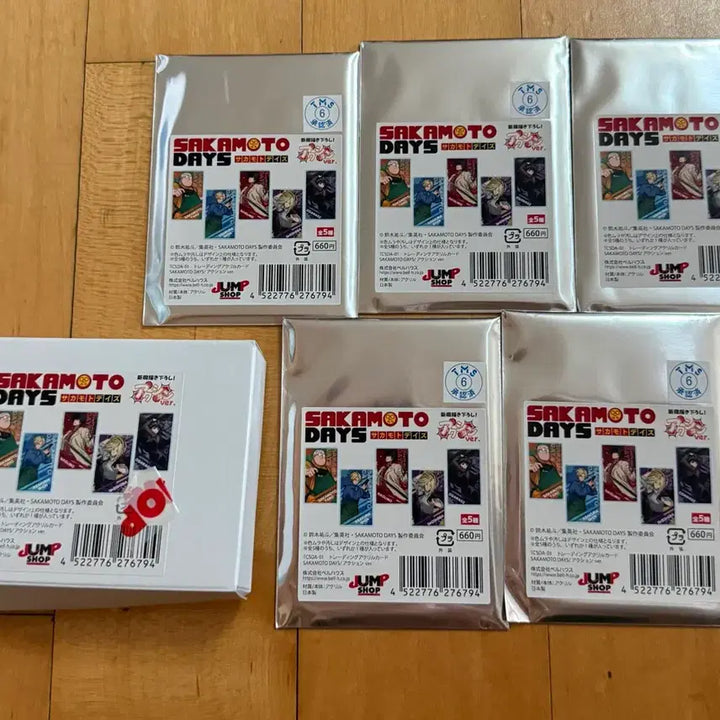[BUNJANG] Sakamoto Days Trading Acrylic Card Action Ver. Bundle Set / 사카모토데이즈 트레이딩 아크릴카드 액션ver 일괄