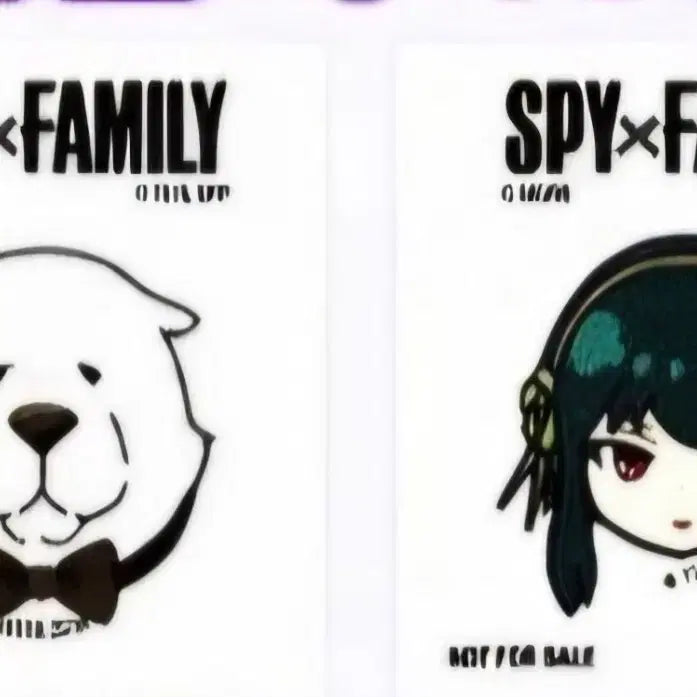 [BUNJANG] Spy x Family Tteokbokki Stickers / 스파이 패밀리 띠부씰 교환/구매/판매