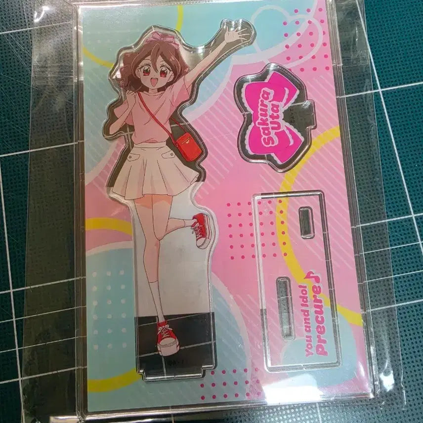 [BUNJANG] Pretty Cure Cure Idol Sakura Uta Acrylic Stand Figure / [택포] 너랑 아이돌 프리큐어 키미프리 큐어 아이돌 사쿠라 우타 아크릴 스탠드 피규어