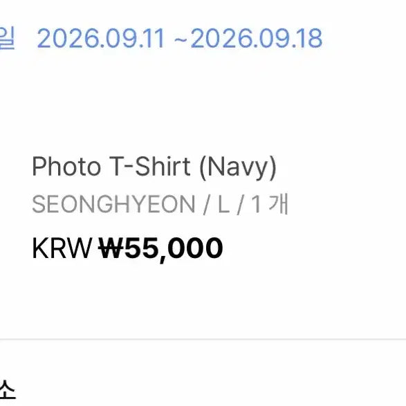 [BUNJANG] Cortis Tour T-Shirt (Seonghyun) / 코르티스 투어 티셔츠(성현)