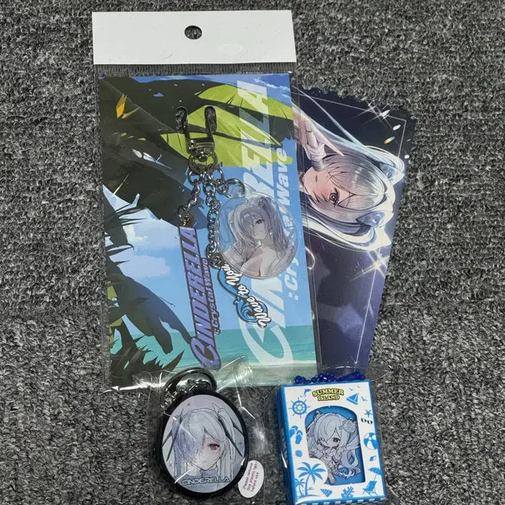 [BUNJANG] Nikke Cinderella Lettering Keyring / 니케 팝업 신데렐라 키링