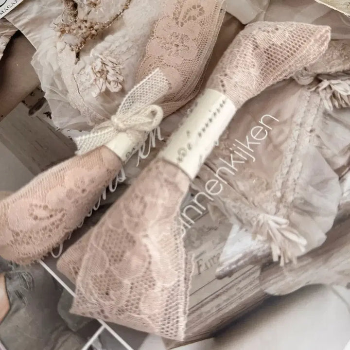 [BUNJANG] French Antique Lace Set of 2 / 프랑스엔틱레이스2set