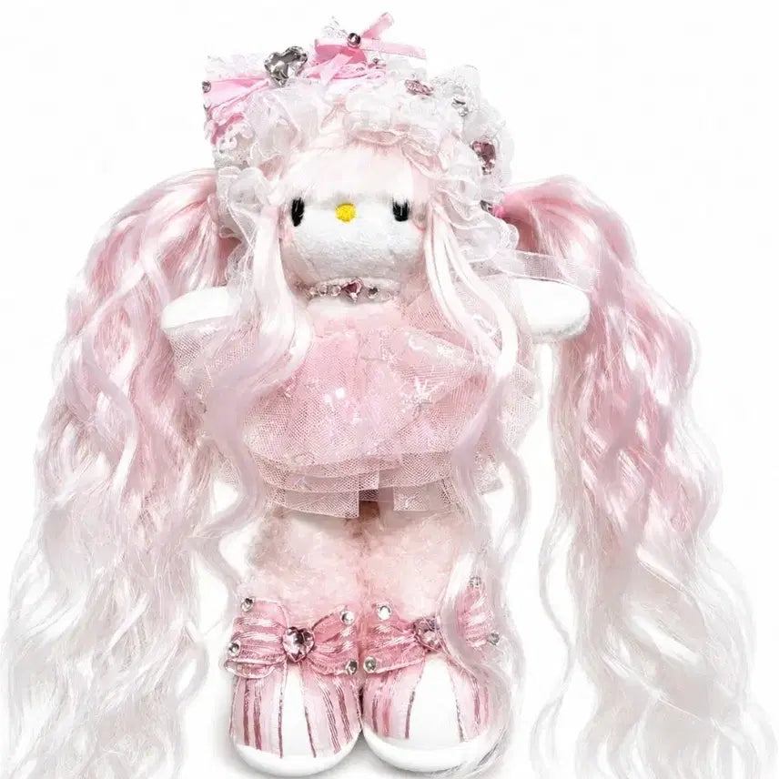 [BUNJANG] Custom Long-Legged Kitty Doll - Rapunzel Kitty / 롱다리 키티 커스텀 인형 / 라푼젤 키티 / 고퀄 커스텀