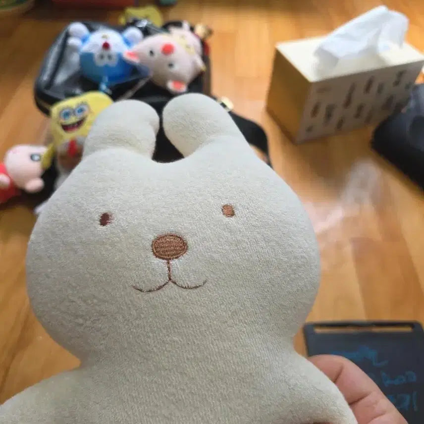 [BUNJANG] Doo&amp;Roo Organic Rabbit Plush Toy / 두앤루 유기농 토끼 애착인형 봉제인형 수면인형