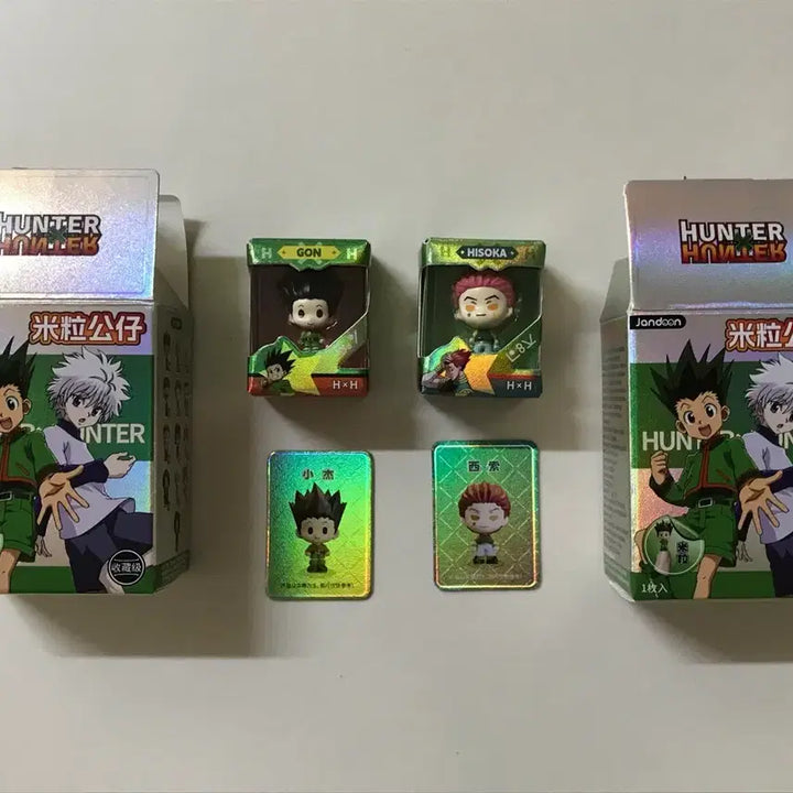 [BUNJANG] Hunter x Hunter Gon &amp; Hisoka Rice Ball Figure Bundle / 헌헌 헌터헌터 쌀알피규어 곤 히소카 일괄