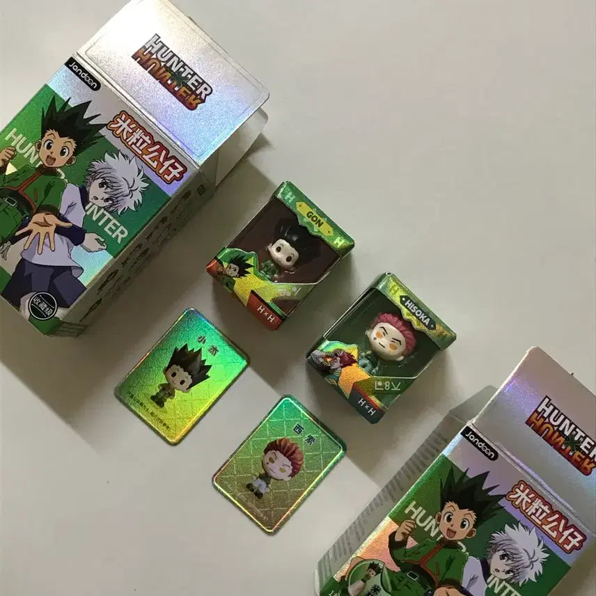 [BUNJANG] Hunter x Hunter Gon &amp; Hisoka Rice Ball Figure Bundle / 헌헌 헌터헌터 쌀알피규어 곤 히소카 일괄