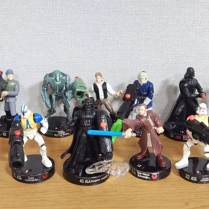 [BUNJANG] Star Wars Mini Figures Bundle Set / 스타워즈 미니 피규어 일괄 판매