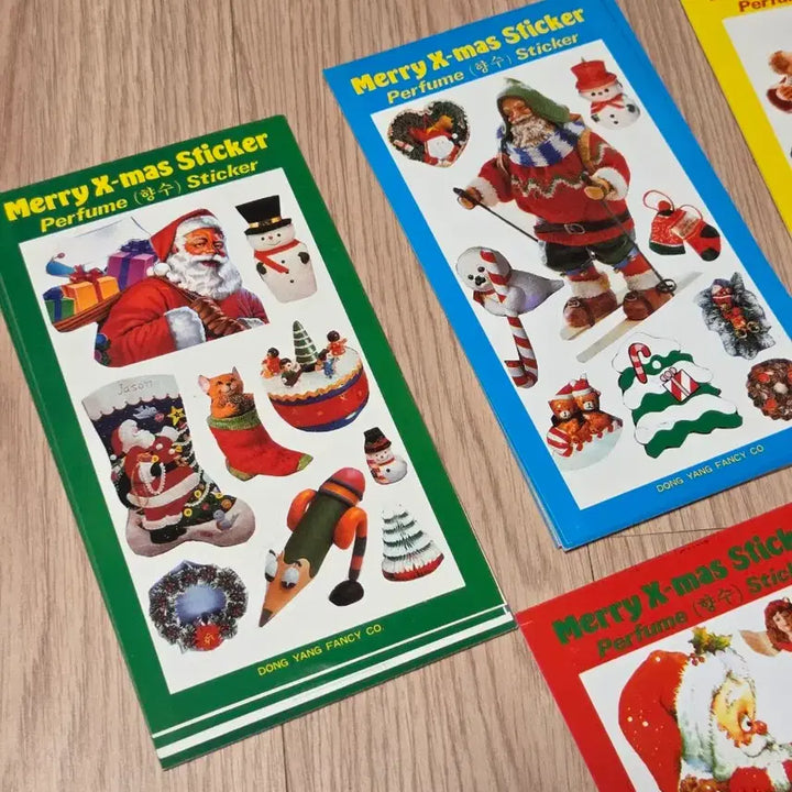 [BUNJANG] Vintage Christmas Stickers / 고전문구 고전스티커 고전크리스마스스티커