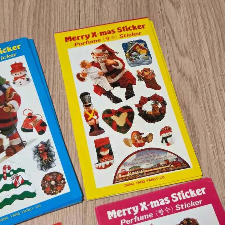 [BUNJANG] Vintage Christmas Stickers / 고전문구 고전스티커 고전크리스마스스티커