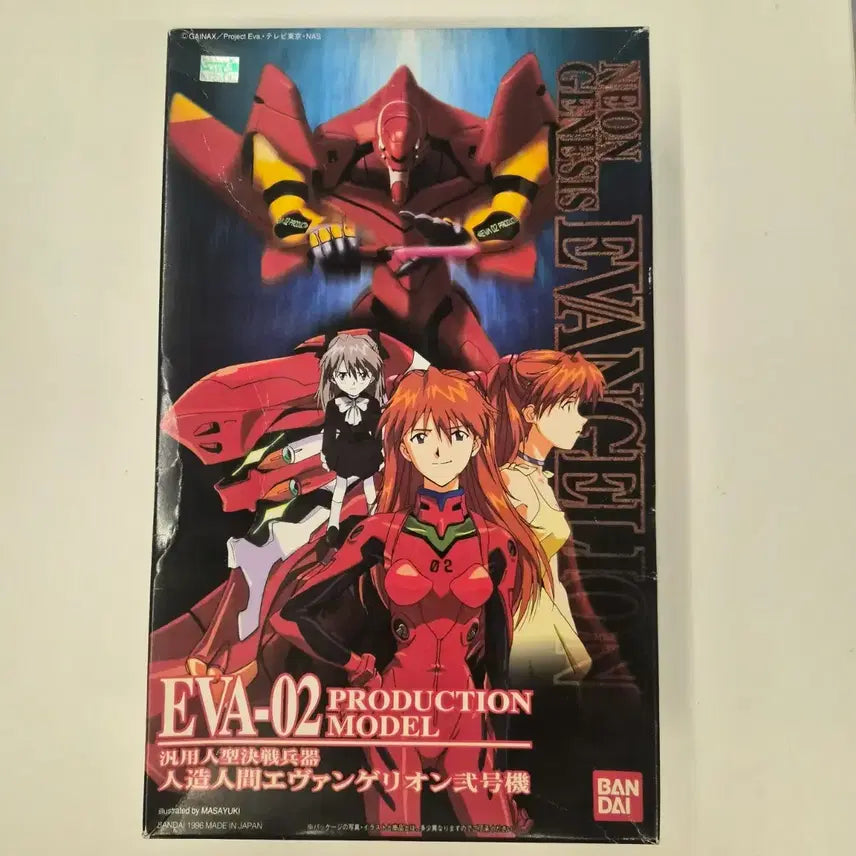 [BUNJANG] Bandai Evangelion Plastic Model Kit - EVA Unit-02 (Incomplete) / [미개봉/결품] 반다이 에반게리온 프라모델 에바2호기