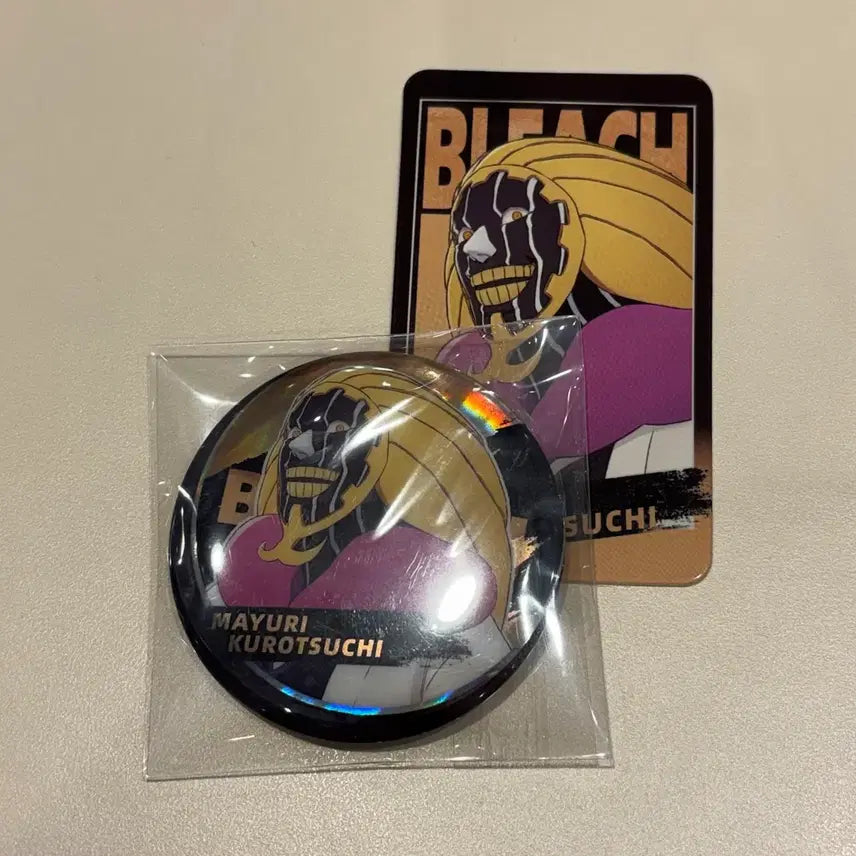 [BUNJANG] Bleach Mayuri Kurotsuchi Can Badge / 블리치 마유리 캔뱃지