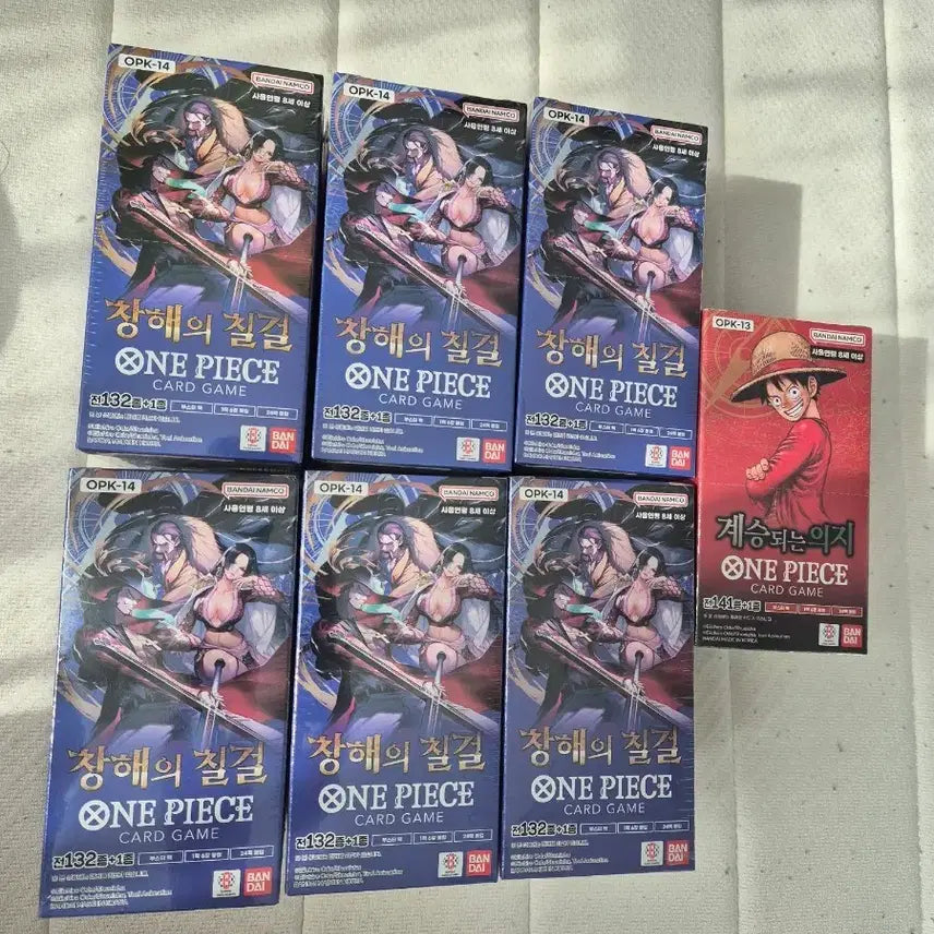 [BUNJANG] One Piece Card Game Unsealed Box OPK13 OPK14 / 원피스 카드 미개봉 박스 opk13 opk14