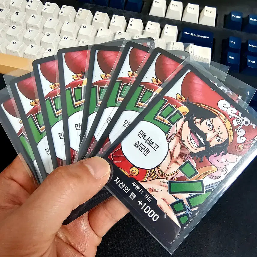 [BUNJANG] One Piece Card Gol D. Roger Complete 8 Card Set / 원피스카드 골 D. 로저 두웅!! 카드 8장 세트 일괄
