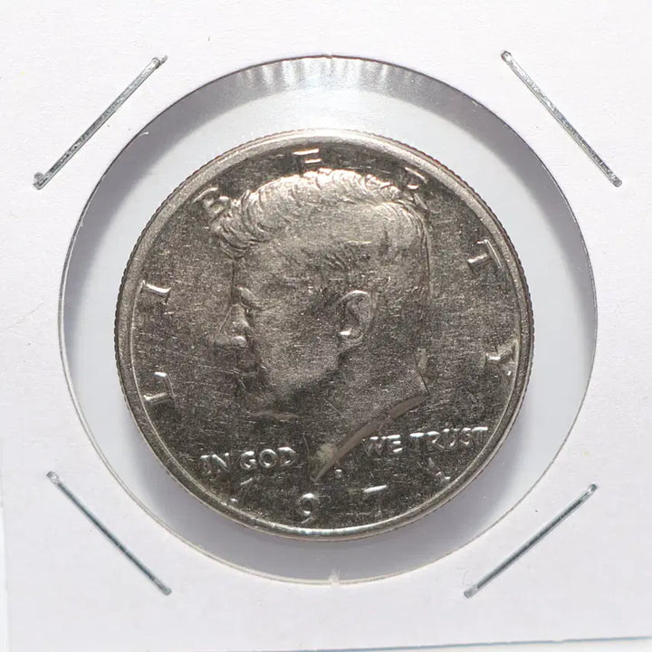 [BUNJANG] 1971 Kennedy Half Dollar Nickel (Used) / [미국주화 H.35] 1971년 케네디 하프달러 니켈 [사용제]