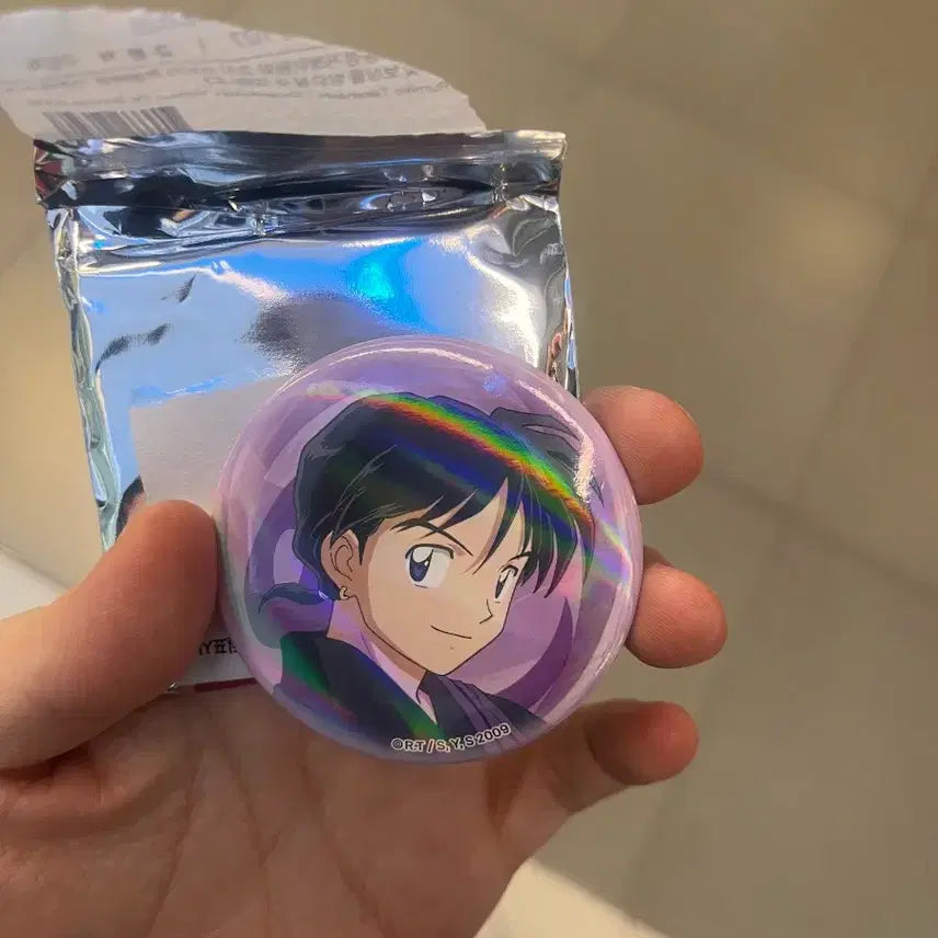 [BUNJANG] Inuyasha Popup Miroku Badge / 이누야샤 팝업 미륵 뱃지